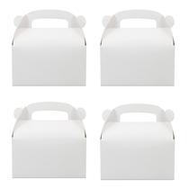 Caixas de presente Oletx, pacote com 30 lembrancinhas brancas com alças Caixas de presente Oletx, pacote com 30 lembrancinhas brancas com alças