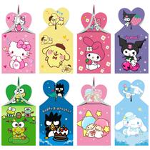 Caixas de presente Party Favor ARHAVI Kitty Kuromi My Melody Keroppi Caixas de presente Party Favor ARHAVI Kitty Kuromi My Melody Keroppi