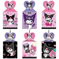 Caixas de presente Party Favor ARHAVI Kuromi My Melody x12 Caixas de presente Party Favor ARHAVI Kuromi My Melody x12
