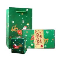 Caixas De Presente Pop-up De Natal Vermelhas E Verdes 12pcs Caixas De Dinheiro DIY Únicas E
