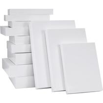 Caixas de presente SUNCOLOR Tamanhos variados (4 caixas 28x20x4, 4 caixas 36x24x5, 4 caixas 41x28x7) brancas