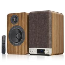 Caixas de Som Ativas Orroplus 60W Bluetooth AUX RCA 14x12x21cm