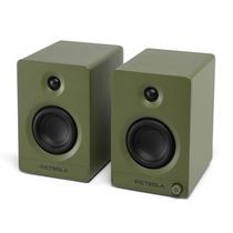 Caixas de Som Bluetooth de Estante Victrola Tempo Verde