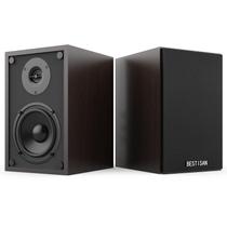 Caixas de som Bluetooth para estante BESTISAN SR04F-01 com woofer de 4" Caixas de som Bluetooth para estante BESTISAN SR04F-01 com woofer de 4"