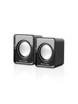 Caixas De Som Cx100 2.0 3w Rms Usb Conexao P2 Preto - Sp144