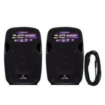 Caixas de Som Kit FK240X Waldman Amplificada Bluetooth 240W