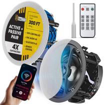 Caixas de Som LION BEAM 6,5" Bluetooth Wi-Fi 60W Par Caixas de Som LION BEAM 6,5" Bluetooth Wi-Fi 60W Par