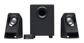 Caixas de Som Logitech 2.1 Z213 - Áudio Multimedia para PC e Celular