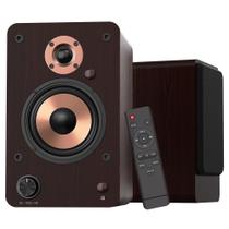 Caixas de Som LONPOO LP42M 100W Bluetooth Woofer 4" Controle Remoto