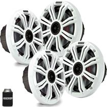 Caixas de Som Marinhas KICKER KM 6,5" Brancas Pacote com 4 OEM Caixas de Som Marinhas KICKER KM 6,5" Brancas Pacote com 4 OEM