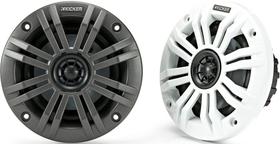 Caixas de Som Marinhas KICKER KM4 Coaxiais 4" 4 Ohms 150W Caixas de Som Marinhas KICKER KM4 Coaxiais 4" 4 Ohms 150W
