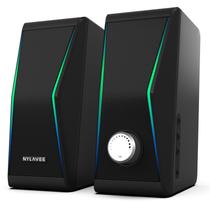 Caixas de Som Nylavee SK600pro Bluetooth 5.0 - Áudio Estéreo Hi-Fi