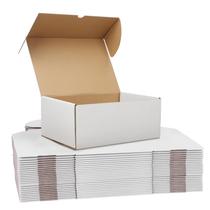 Caixas de transporte: cartão ondulado branco WIFTREY 10x7x4cm x25 Caixas de transporte: cartão ondulado branco WIFTREY 10x7x4cm x25