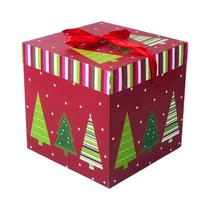 Caixas Decorativas De Natal Para Presentes, Decoração De Festa Em Casa, Caixa De Doces Para O Ano