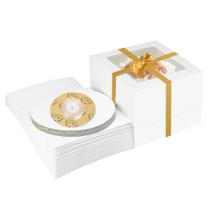 Caixas e tábuas de bolo Yeplan 10 pacotes 25x25x20cm Caixas e tábuas de bolo Yeplan 10 pacotes 25x25x20cm