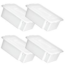 Caixas Organizadora 12 l c/ tampa Conjunto c/4 unid. Caixas Organizadora 12 l c/ tampa Conjunto c/4 unid.