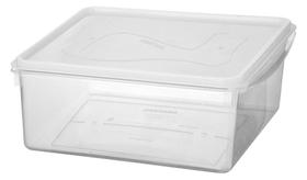 Caixas Organizadora Du Cheff 5,5 l Incolor c/ tampa Conjunto c/12 unid.