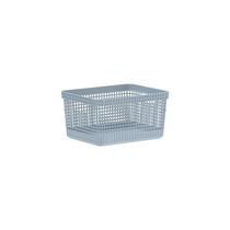 Caixas Organizadoras Cestos Grid 8 Litros Cg200 - Azul