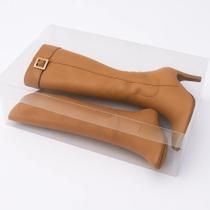 Caixas Organizadoras Para Botas Transparente Kit Com 6 Unidades Caixas Organizadoras Para Botas Transparente Kit Com 6 Unidades
