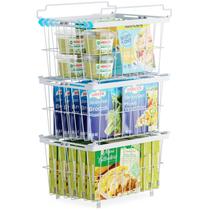 Caixas Organizadoras para Freezer iSpecle - 5 a 7 Pés Cúbicos Caixas Organizadoras para Freezer iSpecle - 5 a 7 Pés Cúbicos