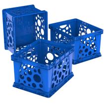 Caixas Organizadoras Storex Premium 3 Unidades Azul 44x36x27 cm