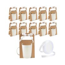 Caixas Para Canecas De Sublimação De 11-12oz (12 Unidades) Com Fita Embalagem Para Presentes E Caixas Para Canecas De Sublimação De 11-12oz (12 Unidades) Com Fita Embalagem Para Presentes E