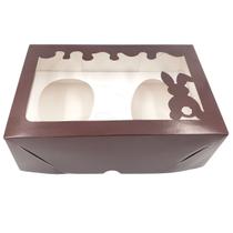 Caixas para ovo de colher duplo de 250g (kit com 10 caixas) Caixas para ovo de colher duplo de 250g (kit com 10 caixas)