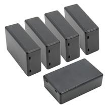 Caixas para projetos LeMotech 80 x 50 x 26 mm em plástico ABS, kit com 5 Caixas para projetos LeMotech 80 x 50 x 26 mm em plástico ABS, kit com 5