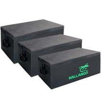 Caixas para Salto exercício funcional Kallango Kit P/M/G Caixas para Salto exercício funcional Kallango Kit P/M/G
