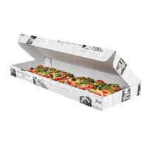 Caixas para viagem Restaurantware Eco Pie 60 x 30 x 5 cm 50 unidades
