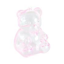 Caixas Plásticas Transparentes Em Forma De Urso 12pcs Pequenas Caixas De Presente Armazenamento De Caixas Plásticas Transparentes Em Forma De Urso 12pcs Pequenas Caixas De Presente Armazenamento De