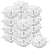 Caixas Plásticas Transparentes para Armazenamento de Alimentos Axe Sickle 100 Unidades Caixas Plásticas Transparentes para Armazenamento de Alimentos Axe Sickle 100 Unidades