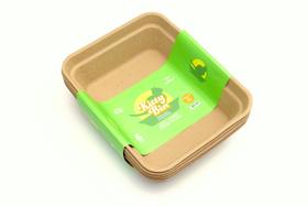 Caixas sanitárias descartáveis Kitty Bin para gatos, 6 unidades