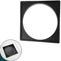 Caixilho Preto Fosco Porta Grelha De Plástico 10x10 Suporte Para Ralo Quadrado Porta Ralo 10cm Abs Banheiro Lavanderia Para Quintal Sacada Caixilho Preto Fosco Porta Grelha De Plástico 10x10 Suporte Para Ralo Quadrado Porta Ralo 10cm Abs Banheiro Lavanderia Para Quintal Sacada