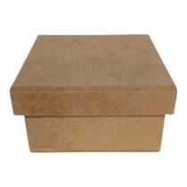 Caixinha 9x9x5 Madeira Mdf Caixinha 9x9x5 Madeira Mdf