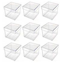 Caixinha Acrílica 5x5 Kit Com 50 Unidades