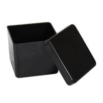 Caixinha Acrílica Preta Para Lembrancinhas 4cm Com 40 Uni