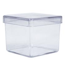 Caixinha Acrílica Transparente 5x5 Para Artesanato 40 Unidades Caixinha Acrílica Transparente 5x5 Para Artesanato 40 Unidades