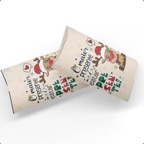 Caixinha Almofada 14x18cm - Papel 240g Fosco