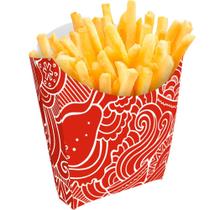Caixinha Batata Frita Vermelho 200 unid. 10,2x9,5x3,2cm