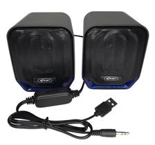 Caixinha Caixa De Som Mini Alto falante 12W 6Wx2 Para Pc Notebook TV Tablet Celular Com Led Caixa Multimidia