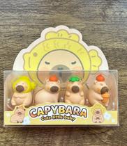 Caixinha com 4 Borrachas de Capivara - Diversos Modelos Caixinha com 4 Borrachas de Capivara - Diversos Modelos