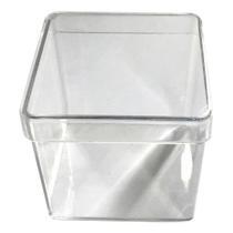 Caixinha De Acrilico Quadrada (100pcs) Caixa Lembrancinha