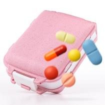 Caixinha De Comprimido Vitamina Com 8 Compartimentos