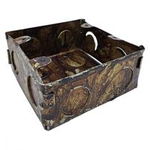 Caixinha De Luz Chapa Plasmar 4X4 - Kit C/100 Pecas