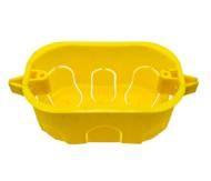Caixinha De Luz PVC P/ Drywall - Amarelo 4 X 2 REF: 55.000.701 - IV PLAST