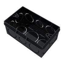 Caixinha De Luz Pvc Tigre Preta 4X2 Pesada - Kit C/24 Pecas