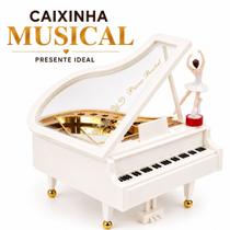 Caixinha de Música Formato Piano Com Bailarina Dançarina Caixinha de Música Formato Piano Com Bailarina Dançarina