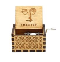 Caixinha De Música Madeira Movida Manivela Romântica Suave Caixinha De Música Madeira Movida Manivela Romântica Suave