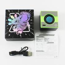 Caixinha de Som Astronauta com Entrega Rápida Alta Qualidade Produto Exclusivo Para Todas as Idades Colorido e Atrativo